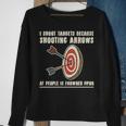 Archery Archer Bowman Bow Archer Sweatshirt Gifts for Old Women