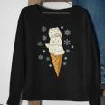 Arctic Fox Ice Cream Sweatshirt Gifts for Old Women