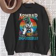 Armbar Me ImpossibleRex Dinosaur Jiujitsu Bjj Sweatshirt Gifts for Old Women
