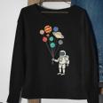Astronaut Planets Balloons Solar Space Birthday Party Sweatshirt Gifts for Old Women