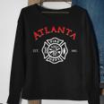 Atlanta Georgia Fire Rescue Department Firefighters Sweatshirt Gifts for Old Women