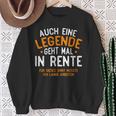 Auch Eine Legende Geht Mal In Ren Auch Eine Legende Geht Mal Sweatshirt Geschenke für alte Frauen