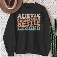 Aunt Auntie Godmother Bestie Legend Sweatshirt Gifts for Old Women