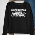 Aus dem Weg, ich muss arbeiten - Saxon Motiv Sweatshirt für Berufstätige Geschenke für alte Frauen