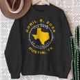 Austin Texas Solar Eclipse April 8 2024 Totality Sweatshirt Gifts for Old Women