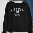 Austin Texas Tx Vintage Sweatshirt Gifts for Old Women