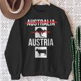 Austria Nicht Australia Österreich Kuh Nicht Känguru Sweatshirt Geschenke für alte Frauen