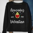 Avocado Valentines Day For Couple Cute Avocado Lover Sweatshirt Gifts for Old Women