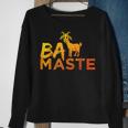 Baa Maste Goat Yoga Crazy Animal Sweatshirt Gifts for Old Women