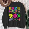 Back To 90'S 1990S Vintage Retro Nineties Costume Party Sweatshirt Gifts for Old Women