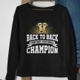 Back To Back Fantasy Football Champion League For Men Sweatshirt Gifts for Old Women