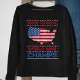 Back-To-Back World War Champs Us Flag 4Th Of July Sweatshirt Gifts for Old Women