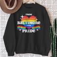 From Baltimore With Pride Lgbtq Gay Lgbt Homosexual Sweatshirt Gifts for Old Women