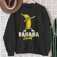 Banana Squad Dabbing Banana Food & Dab Sweatshirt Gifts for Old Women