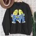 Bananas In Pajamas B1 And B2 Vegetarian Sweatshirt Gifts for Old Women