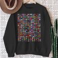 Banderas De Los Países Del Mundo 287 Bandera Internacional Camisa de entrenamiento Regalos para ancianas
