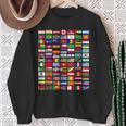 Banderas De Todos Los Países Del Mundo 287 Bandera Internacional Camisa de entrenamiento Regalos para ancianas