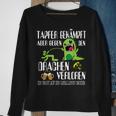With Bapfer Fighter Dragon Poltern Stag Night Black S Sweatshirt Geschenke für alte Frauen