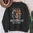 Bärtigermann Alles In Einem Bär Tigeriking Man Sweatshirt Geschenke für alte Frauen