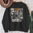 Bärtigerpapa Bartollbart Bär Tigerater Bärtigermann Papa Sweatshirt Geschenke für alte Frauen