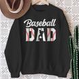 Baseball Dad Apparel Dad Baseball Sweatshirt Gifts for Old Women