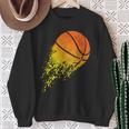 Basketball Player Bball Sports Coach Fan Baller Sweatshirt Gifts for Old Women