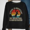 Basketball Vintage Slogan Sweatshirt Gifts for Old Women