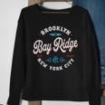Bay Ridge Brooklyn New York Retro Vintage Graphic Sweatshirt Gifts for Old Women