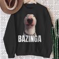 Bazinga Cringe Meme Dog Genz Trendy Nager Slang Sweatshirt Gifts for Old Women