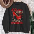 Bday Queen March Birthday A Queen Was Born In March Sweatshirt Gifts for Old Women