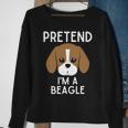 Beagle Costume Adult Beagle Sweatshirt Gifts for Old Women