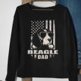 Beagle Dad Cool Vintage Retro Proud American Sweatshirt Gifts for Old Women