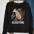 Bearitone Baritone Player Euphonium Lover Marching Band Sweatshirt Gifts for Old Women