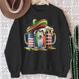 Beer Mexican Usa Flag Cinco De Mayo Drinking Party Women Sweatshirt Gifts for Old Women