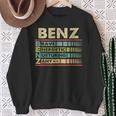 Benz Family Name Benz Last Name Team Sweatshirt Gifts for Old Women