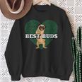 Best Buds Pug Dad Sweatshirt Gifts for Old Women