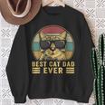 Best Cat Dad Ever Father's Day Father Cat Daddy For Men Sweatshirt Gifts for Old Women