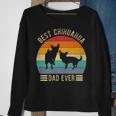 Best Chihuahua Dad Ever Retro Vintage Dog Lover Sweatshirt Gifts for Old Women