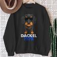 Best Dachshund Dad Ever Rauhaar Dachshund Dad Sweatshirt Geschenke für alte Frauen