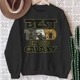 Best Dad In The Galaxy Fathers Day Space Boys Husbands Sweatshirt Gifts for Old Women