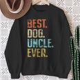 Best Dog Uncle Ever Vintage Dog Lover Sweatshirt Gifts for Old Women