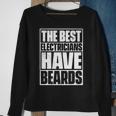 The Best Electricians Have Beards Beard Sweatshirt Gifts for Old Women