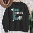 Best Grandpa By Par For Golf Fathers Day Birthday Christmas Sweatshirt Gifts for Old Women