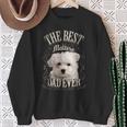 Best Maltese Dad All Maltese Dog Vintage Sweatshirt Gifts for Old Women