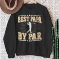 Best Papa By Par Retro Golf Player Daddy Dad Fathers Day Sweatshirt Gifts for Old Women