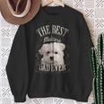 Beste Maltese Papa Aller Malteser Hund Geschenkintage Kapuzenjacke Sweatshirt Geschenke für alte Frauen