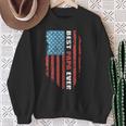 Beste Papa Jemals Süßeste Amerikanische Flagge Kapuzenjacke Sweatshirt Geschenke für alte Frauen