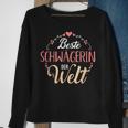 Beste Schwegerin Der Welt Sweatshirt Geschenke für alte Frauen