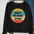 Bester Frank Vintage Design Sweatshirt, Retro Stil Tee Geschenke für alte Frauen