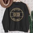 Bester Gedi Der Welt Name Sweatshirt Geschenke für alte Frauen